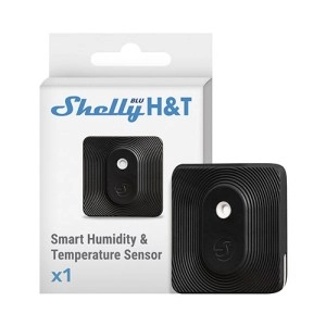 Shelly Blu H&T (Black) - Wi-Fi Smart Humidity And Temperature Sensor - Image 2