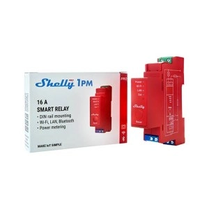 Shelly Smart Wi-Fi Relay with Power Monitoring, 1 channel, 16A, DIN rail - Image 3